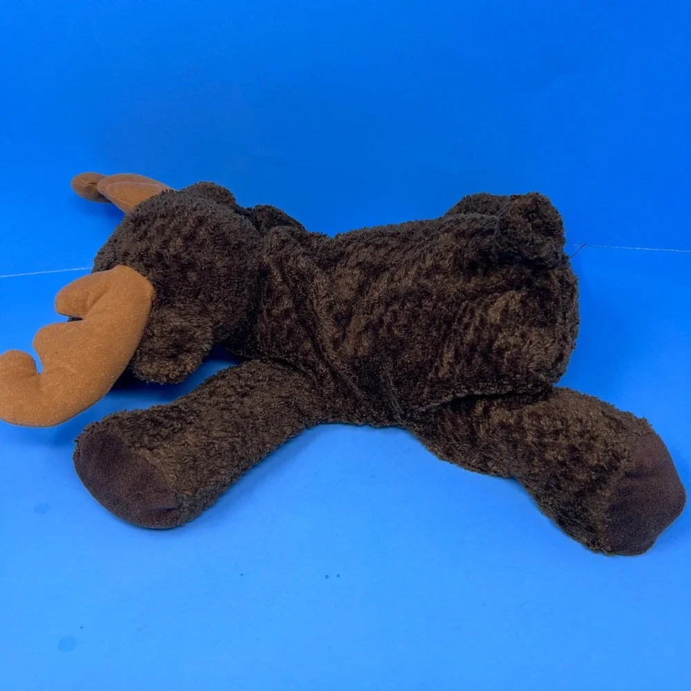 Douglas Max the Floppy Moose Plush 12 Inch Brown Woodlawn Collection Bean Bag